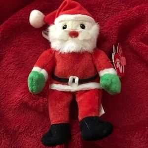 TY CHRISTMAS ORNAMENT FROM THE TY JINGLE BEANIES COLLECTION